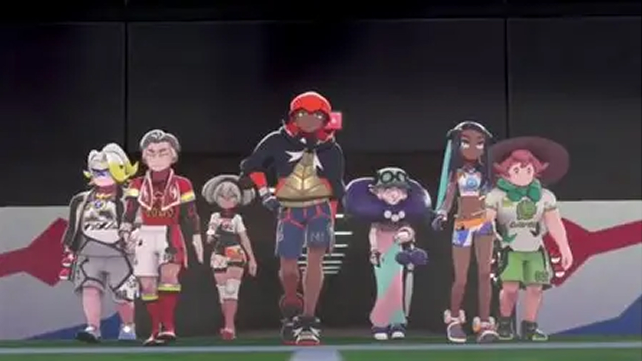 Gym leaders (Sword version)